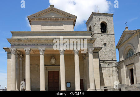 Basilica di San Marino Italia Europa Foto Stock