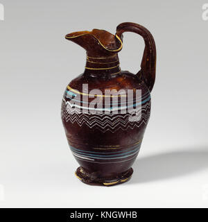 Oinochoe di vetro (profumo brocca) INCONTRATO DP153441 245483 Foto Stock