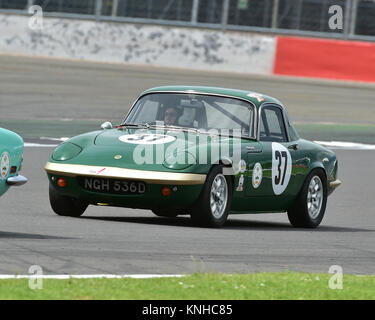 Mervyn Selwyn, Lotus Elan S3, la storica strada Sport, HSCC, Silverstone Trofeo Internazionale, Silverstone Festival storico incontro, 20 maggio 2017, Chri Foto Stock