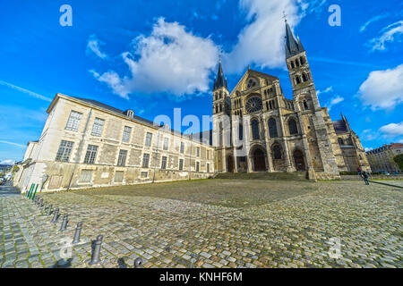 Saint-Remi Basilica di Reims, Champagne, Francia. Foto Stock