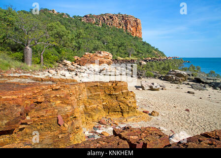 Raft Point sulla costa di Kimberley Foto Stock