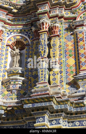 San Francisco Acatepec, San Andrés Cholula, Messico Foto Stock