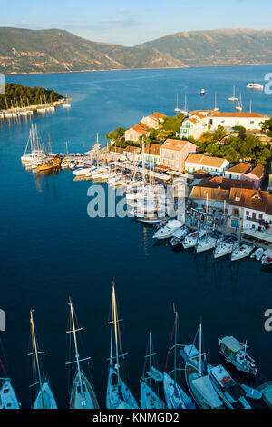 Fiskardo, Cefalonia, Grecia Foto Stock