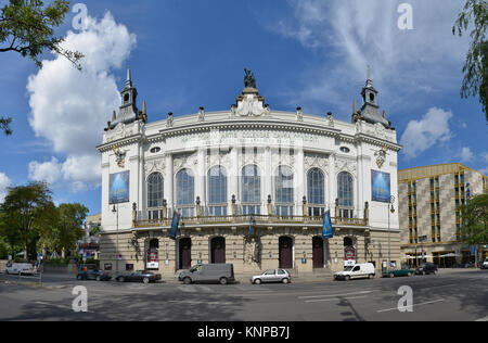 Teatro del west, Kantstrasse, Charlottenburg di Berlino, Germania, il Theater des Westens, Deutschland Foto Stock