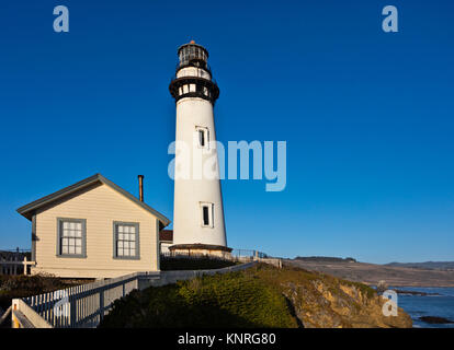 PIGEON POINT CASA DI LUCE a nord di Santa Cruz - PESCADERO, CALIFORNIA Foto Stock
