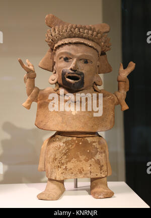 Mesoamerica. Cihuateteo figura femminile. Veracruz. Golfo del Messico. 300-900 A.C. Messico. Museo di Cutures del mondo. Barcellona. Spagna Foto Stock