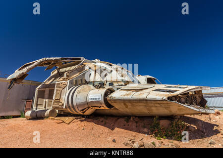 Astronave dal Pitch Black a Coober Pedy, Australia Foto Stock