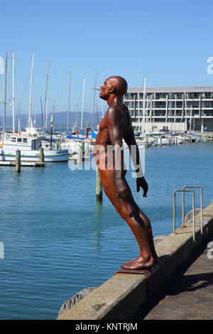 Wellington Harbour Front Isola del nord della Nuova Zelanda Foto Stock