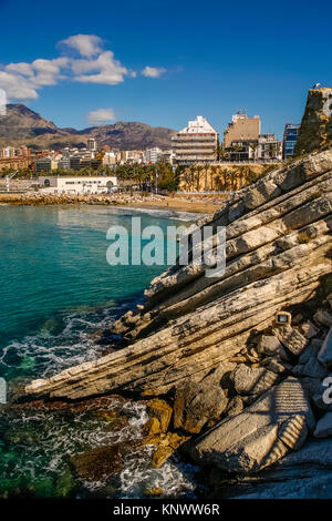 Spagna benidorm: West Beach Foto Stock