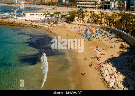 Spagna benidorm: West Beach Foto Stock
