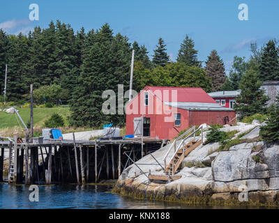 Saint Margaret's Bay nei pressi di Porto indiano. Nova Scotia, Canada. Foto Stock