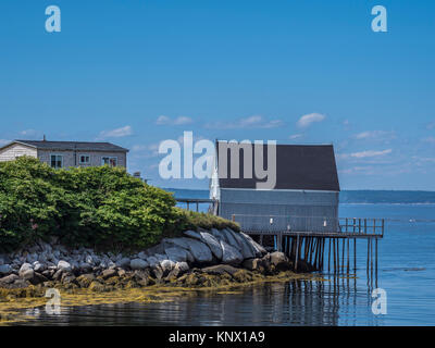 Saint Margaret's Bay nei pressi di Porto indiano. Nova Scotia, Canada. Foto Stock