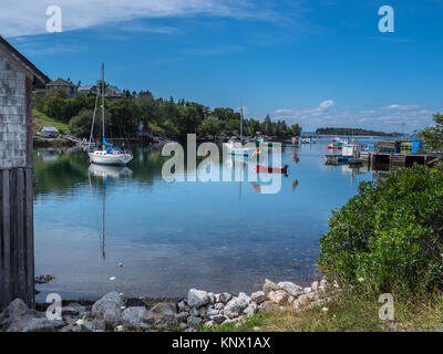 Saint Margaret's Bay nei pressi di Hackett's Bay, Nova Scotia, Canada. Foto Stock