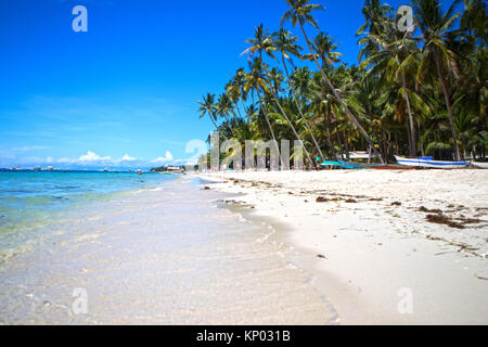 Alona Beach,Panglao,Bohol,Filippine Foto Stock