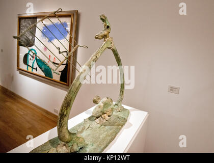 Joan Miro mostra: 'Miró, el arte de mirar', Museo Nacional de Bellas Artes di Buenos Aires, Argentina Foto Stock
