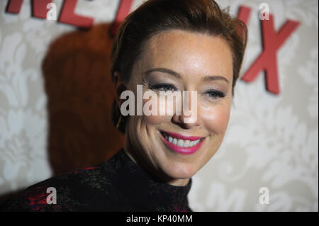 NEW YORK, NY - 12 dicembre: Molly Parker frequentare il 'Assenzio' New York premiere sul dicembre 12, 2017 in New York City. Persone: Molly Parker Foto Stock