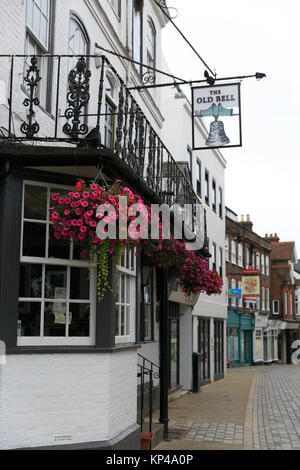 Hemel Hempstead Old Town high street Foto Stock