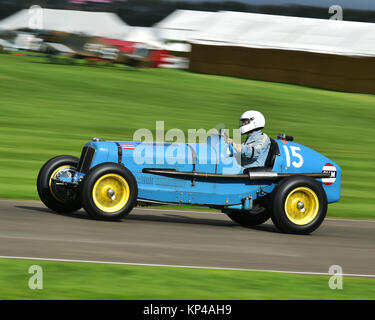 Charles McCabe, SER B-Type R5B, Remus, Goodwood, 2015 50's, 2015, Chris McEvoy, CJM Fotografia, Classic Cars, cinquanta, Goodwood, Goodwood Rev Foto Stock