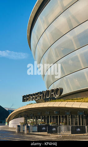 SSE idro arena di Glasgow è il più trafficato otto località in tutto il mondo e detiene la musica, intrattenimento ed eventi sportivi. Foto Stock