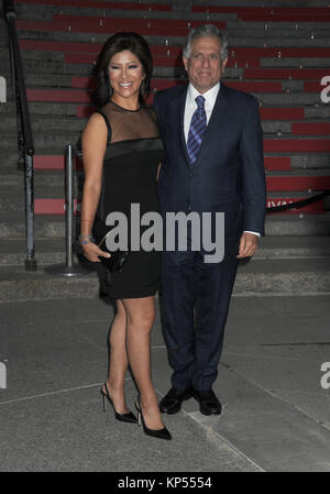 NEW YORK, NY - 14 aprile: Julie Chen, Leslie Moonves assiste il 2015 Tribeca Film Festival - Vanity Fair Party al membro Supreme Courthouse on April 14, 2015 in New York City. Persone: Julie Chen, Leslie Moonves Foto Stock