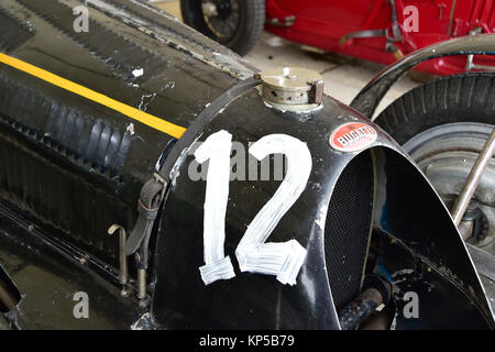 Tim Dutton, Bugatti 59, Brooklands trofeo, Goodwood 2015, 2015, classic cars, Goodwood, Goodwood, Goodwood, 2015 histori Foto Stock