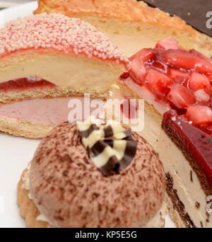 Torte dolci Foto Stock