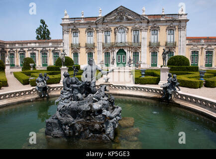 Real Estate Palazzo di Queluz, Lisbona, Portogallo, dell'Europa. Foto Stock