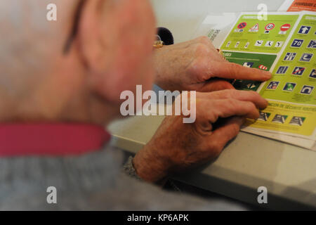 WORKSHOP DI GUIDA Foto Stock