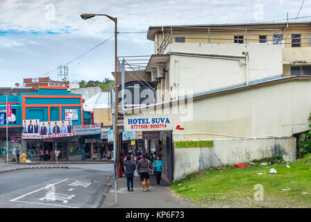 Hotel Suva, Suva, città capitale Figi e Sud Pacifico Foto Stock