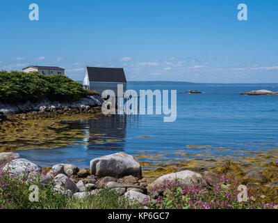 Saint Margaret's Bay nei pressi di Porto indiano. Nova Scotia, Canada. Foto Stock