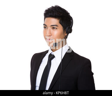 Customer services agent Foto Stock