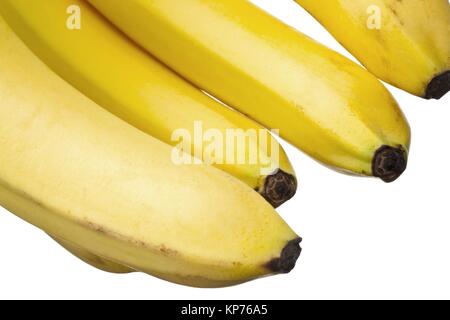 Immagine ritagliata di banane Foto Stock