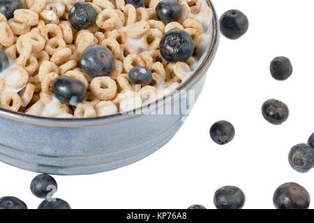 Immagine ritagliata della tazza colazione Foto Stock