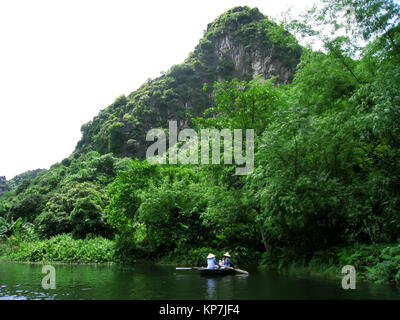 I turisti non identificato in Trang un Foto Stock