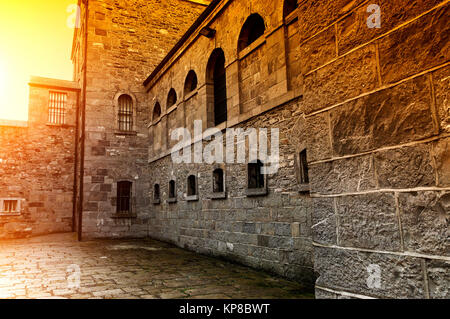 Kilmainham Gaol, carcere di Dublino, Irlanda Foto Stock