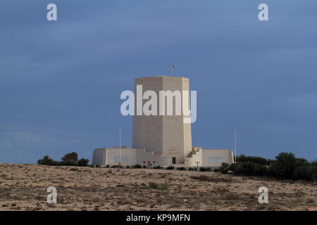 Tomba di guerra italiana Memorial di El Alamein in Egitto Foto Stock