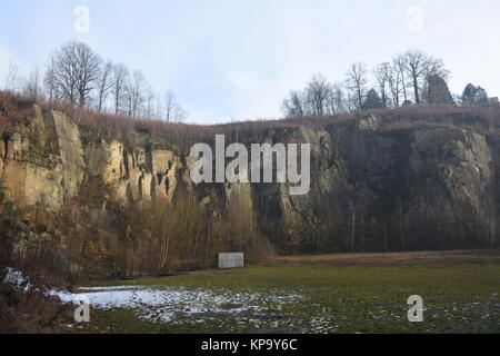 Kz,campo di concentramento,mauthausen,cava,parete paracadute,ricordo,lapide,olocausto Foto Stock