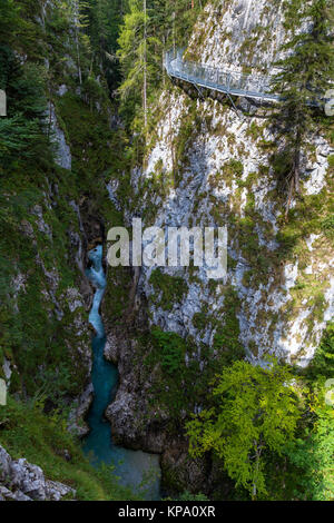 Leutaschklamm Foto Stock