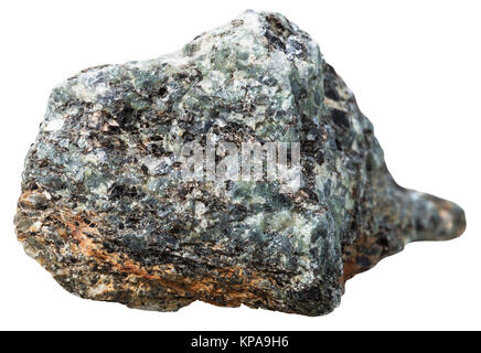 Grigio pietra naturale di pietra di gneiss migmatic Foto Stock