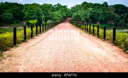 Bel sentiero per camminare e rilassarsi Foto Stock