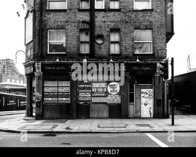 Derelict Londra Foto Stock