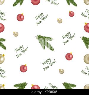 Natale pattern senza giunture Illustrazione Vettoriale