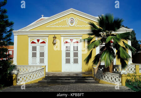 Willemstad, Villa, Curacao, Antille olandesi Foto Stock