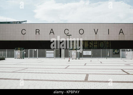 Cracovia stadio di calcio a Cracovia in Polonia. Foto Stock