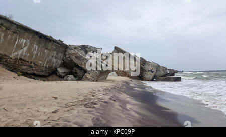 Liepaja la guerra porta, Lettonia polo nord, antiche fortezze Foto Stock