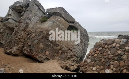 Liepaja la guerra porta, Lettonia polo nord, antiche fortezze Foto Stock