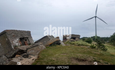 Liepaja la guerra porta, Lettonia polo nord, antiche fortezze Foto Stock