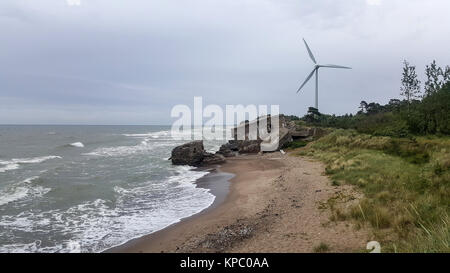 Liepaja la guerra porta, Lettonia polo nord, antiche fortezze Foto Stock