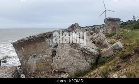 Liepaja la guerra porta, Lettonia polo nord, antiche fortezze Foto Stock