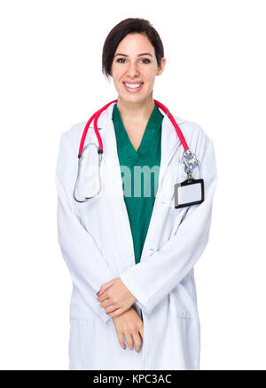 Medico della donna Foto Stock